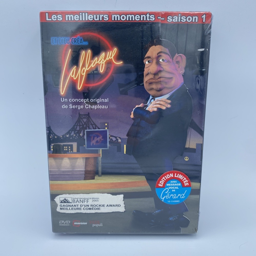Et Dieu Crea Laflaque Saison 1 Un‎ Concept Original Fe Serge Chapleau DVD